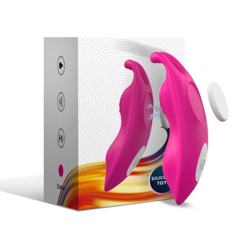 ARMONY - HONEYBEE WEARABLE G-SPOT VIBRATOR PANTIES FUCHSIA - FREE APP