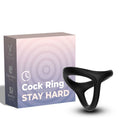 ARMONY - BLACK DOUBLE SILICONE TREASURE RING