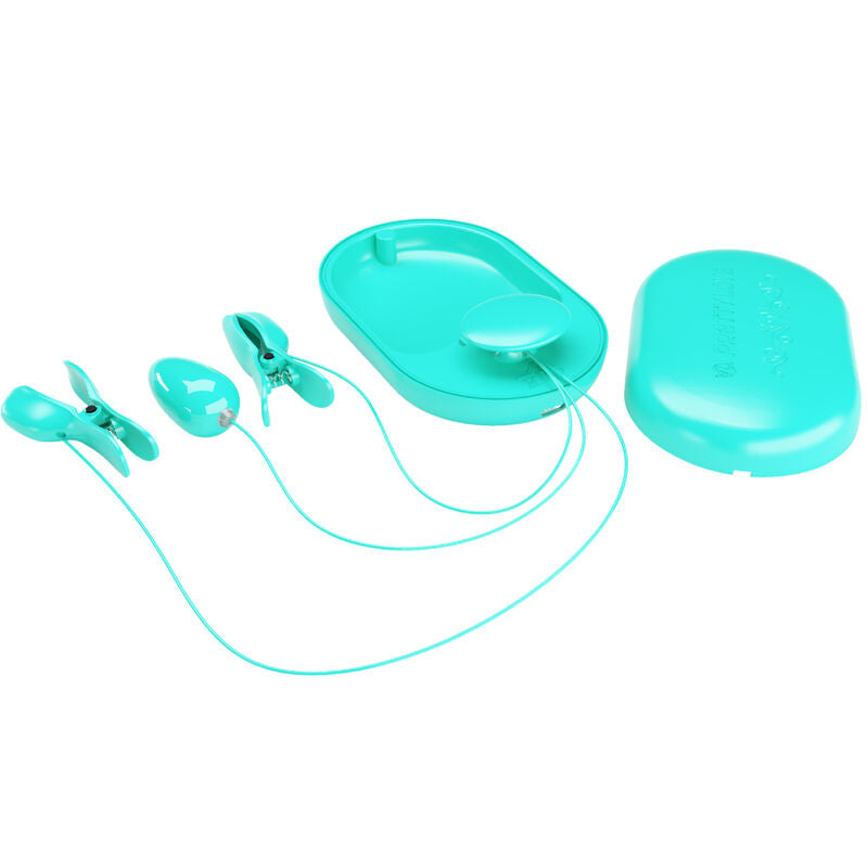PRETTY LOVE - BLUE ELECTRO STIMULATION CLAMP SURPRISE BOX