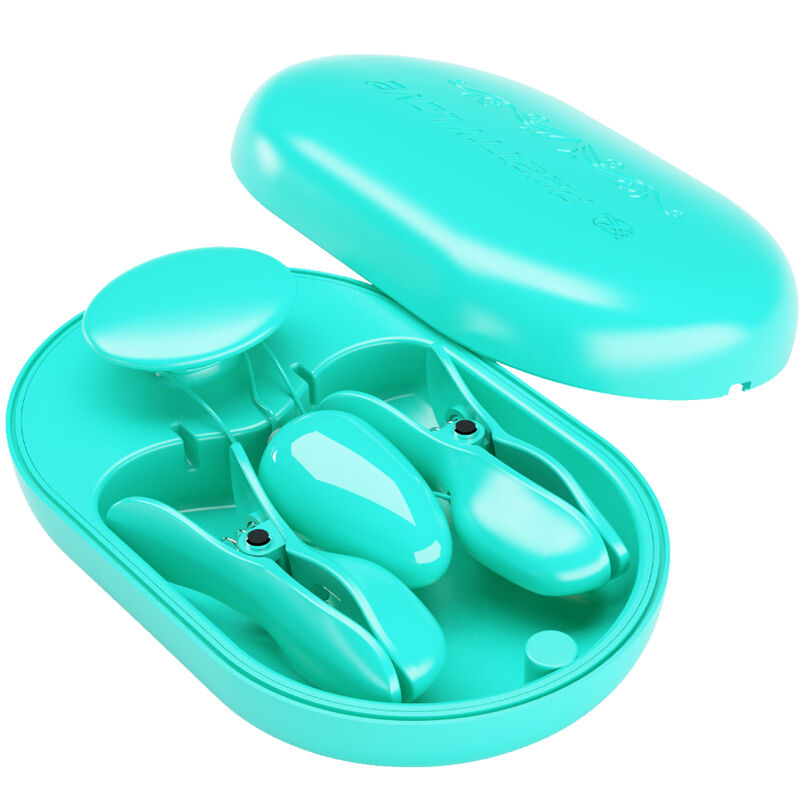 PRETTY LOVE - BLUE ELECTRO STIMULATION CLAMP SURPRISE BOX