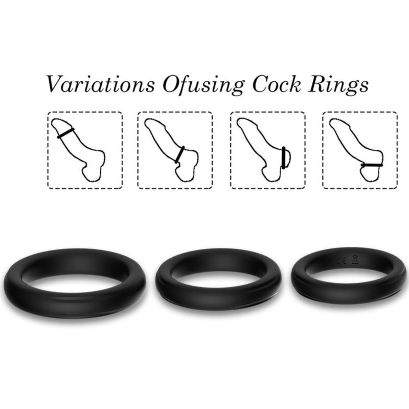 ARMONY - TRIPLE LUMINOUS SILICONE RING