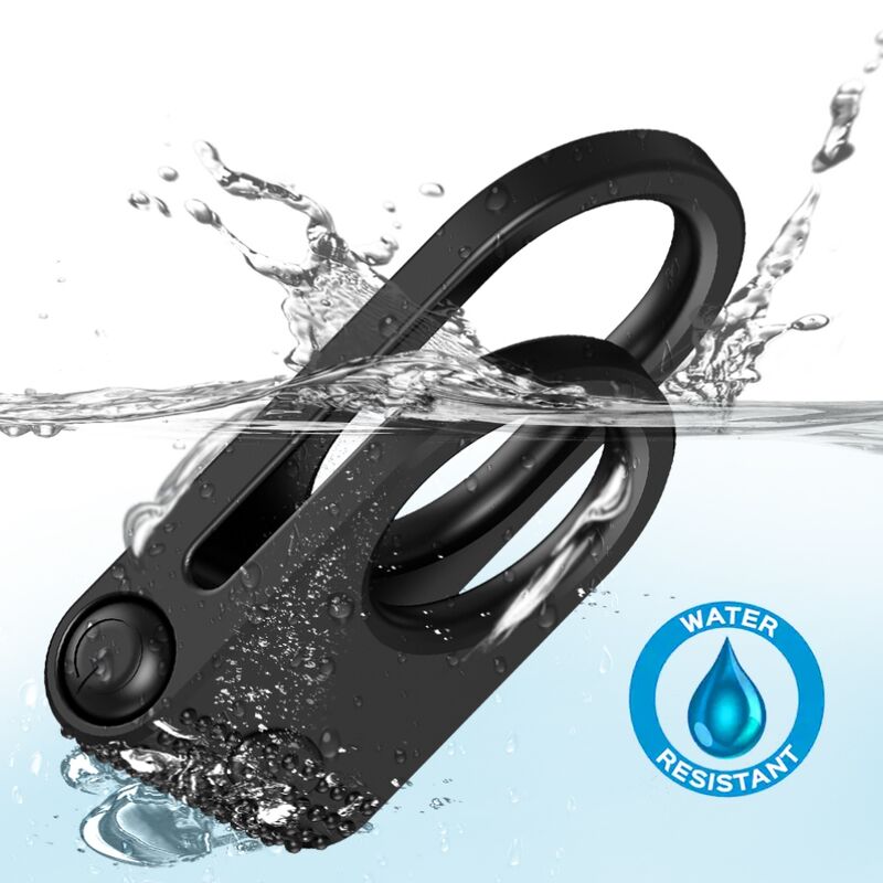 ARMONY - TWINS DOUBLE VIBRATOR FOR COUPLES BLACK
