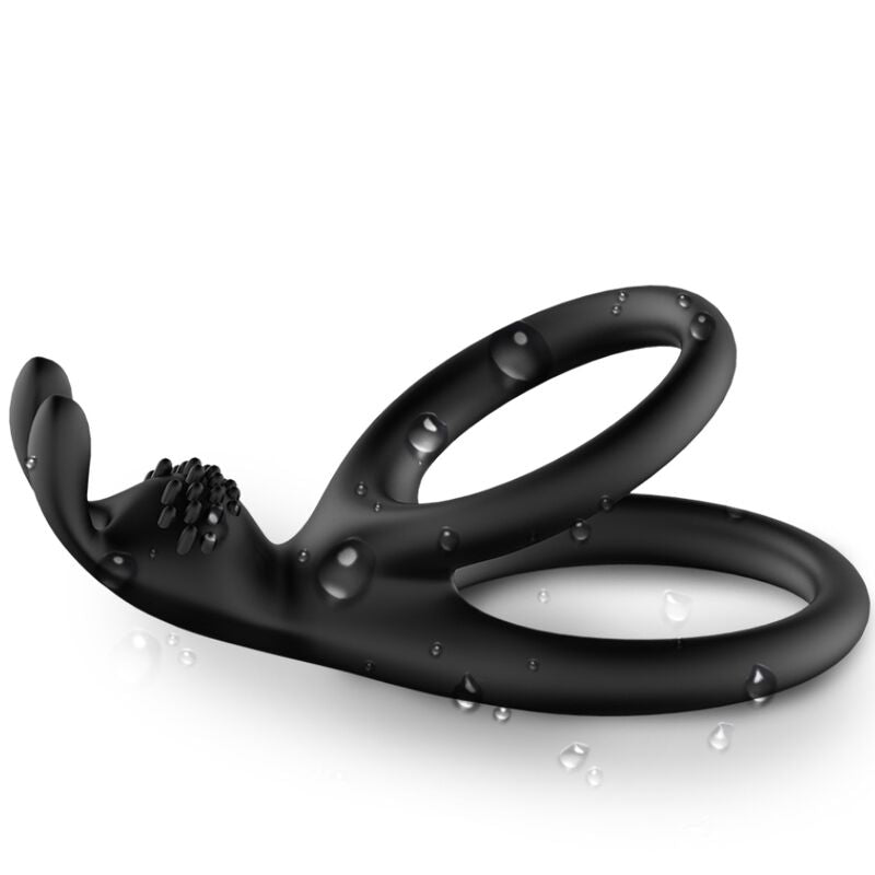 ARMONY - TENSY BLACK DOUBLE RABBIT RING
