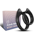 ARMONY - DUALRING BLACK DOUBLE ELASTIC RING