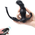ARMONY - KNIGHT ANAL PROSTATE VIBRATOR & RING REMOTE CONTROL BLACK