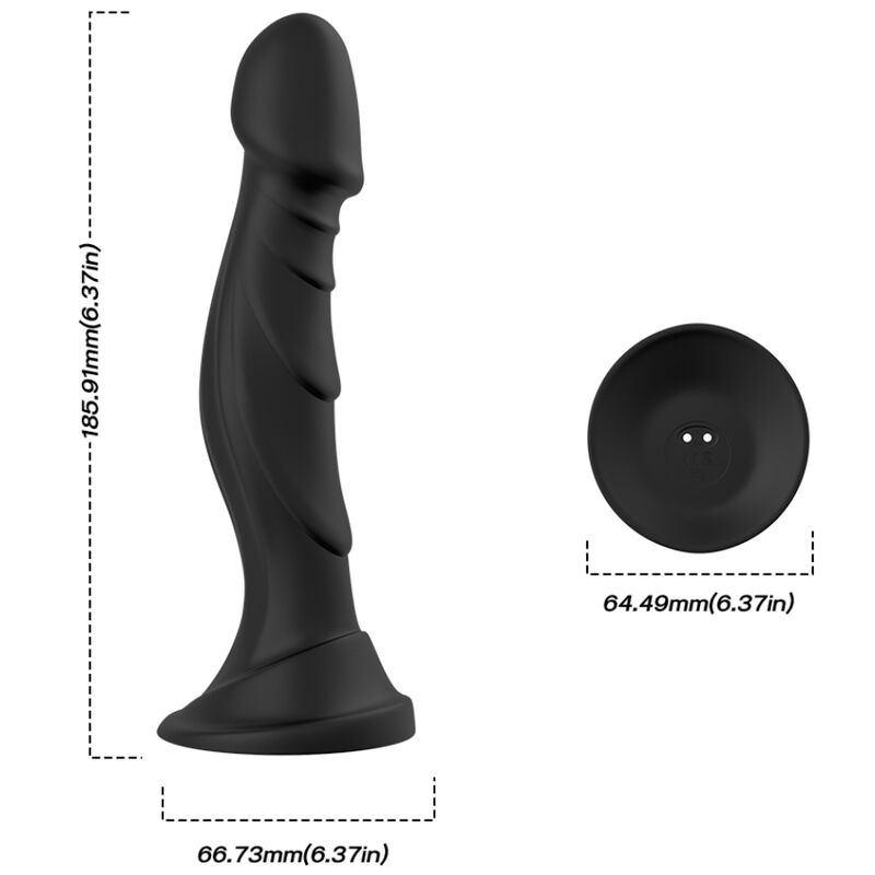 ARMONY - REMOTE CONTROL VIBRATOR & ANAL PLUG BLACK