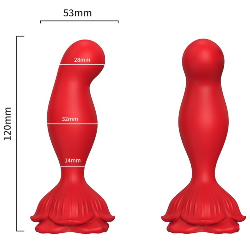 ARMONY - PINK VIBRATOR & RED REMOTE CONTROL ANAL PLUG
