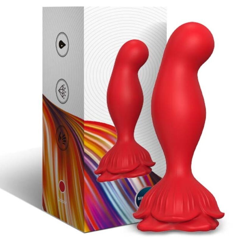ARMONY - PINK VIBRATOR & RED REMOTE CONTROL ANAL PLUG