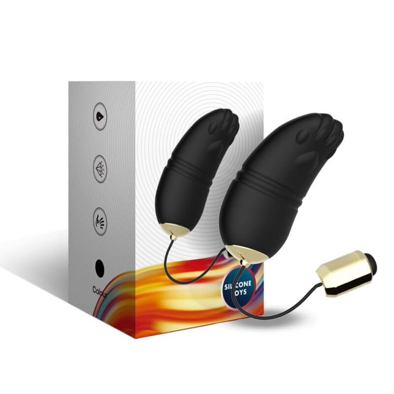 HARMONY - KITTY EGG VIBRATOR REMOTE CONTROL G-SPOT BLACK