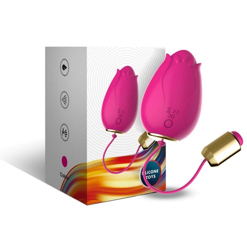 HARMONY - MANDALA EGG REMOTE CONTROL VIBRATOR G-SPOT FUCHSIA
