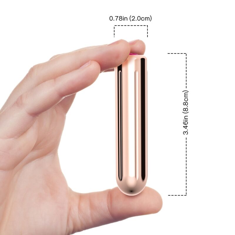 ARMONY - WARHEAD VIBRATOR BULLET GOLD 2 CM x 8.8 CM