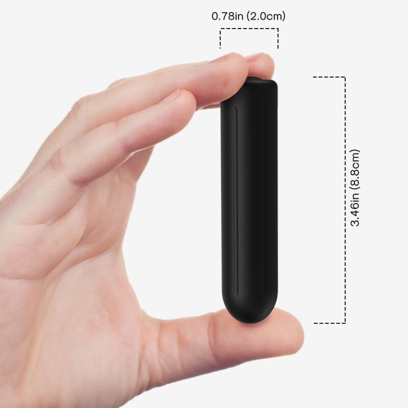 ARMONY - BLACK WARHEAD BULLET VIBRATOR 2 CM x 8.8 CM