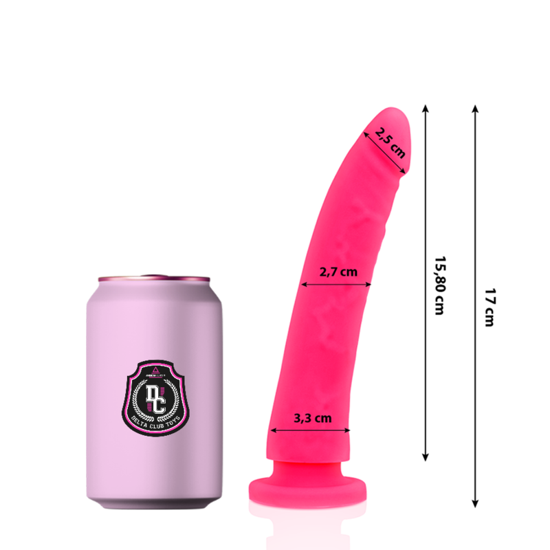 DELTA CLUB - TOYS GODE MEDICAL SILICONE PINK 17 CM -O- 3 CM