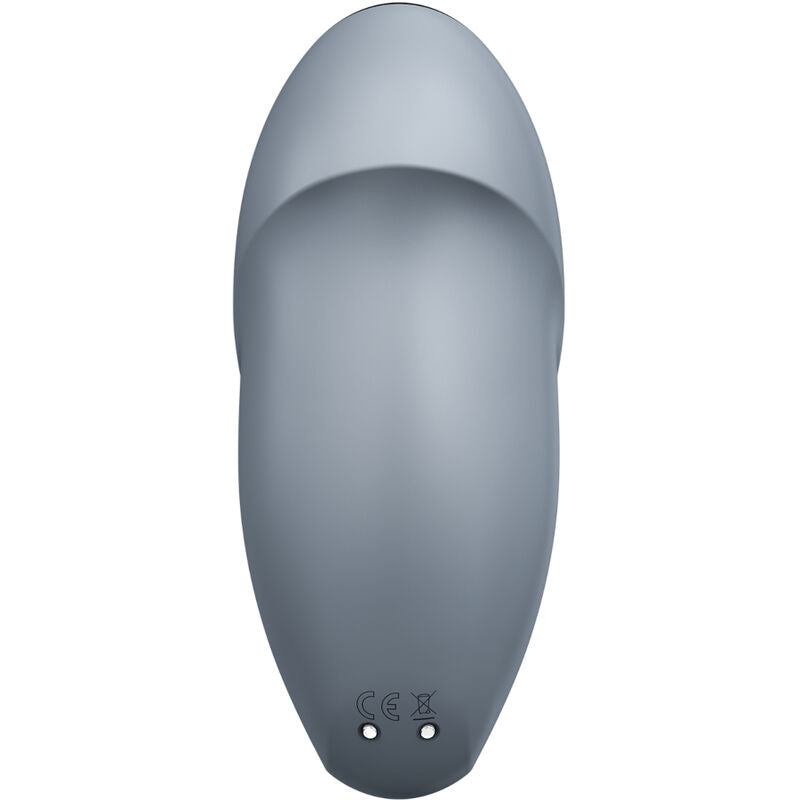 SATISFYER - TAP & CLIMAX 1 GREY LAY-ON VIBRATOR