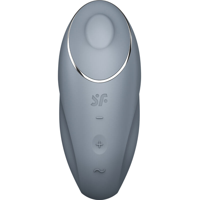 SATISFYER - TAP & CLIMAX 1 GREY LAY-ON VIBRATOR