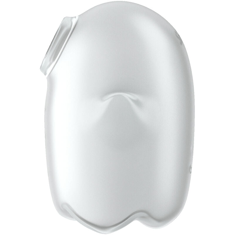 SATISFYER - GLOWING GHOST AIR PULSE & WHITE VIBRATOR
