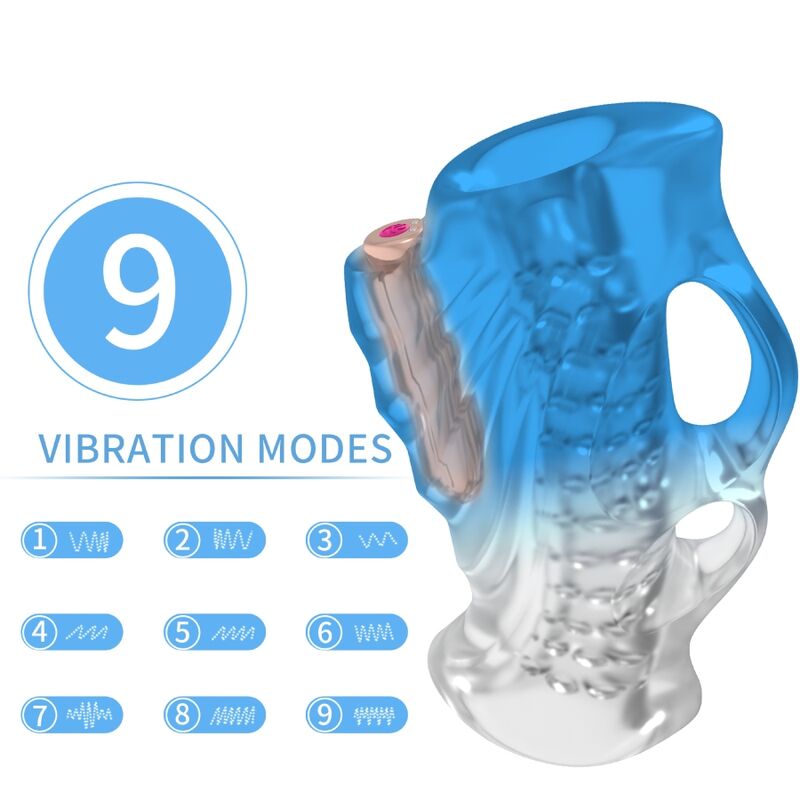 ARMONY - FINGER MASTURBATOR & GRADIENT BLUE VIBRATOR