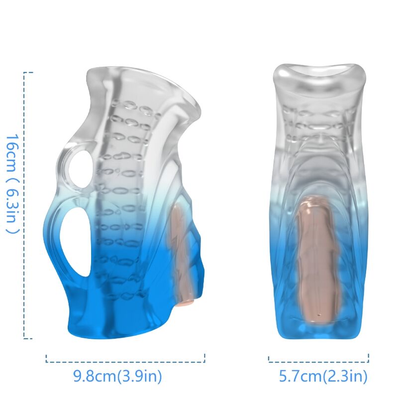 ARMONY - FINGER MASTURBATOR & GRADIENT BLUE VIBRATOR