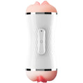 ARMONY - DOUBLE VIBRATING VAGINA AND MOUTH MASTURBATOR WHITE