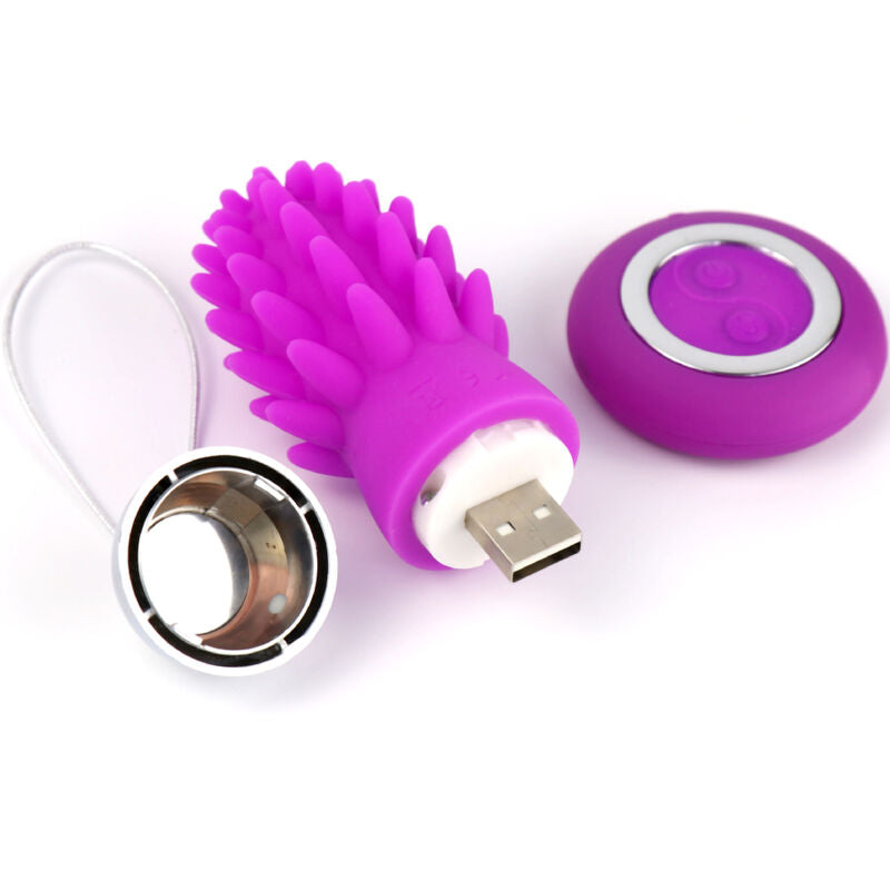 ARMONY - OCTOPUS CACTUS VIBRATING EGG PURPLE REMOTE