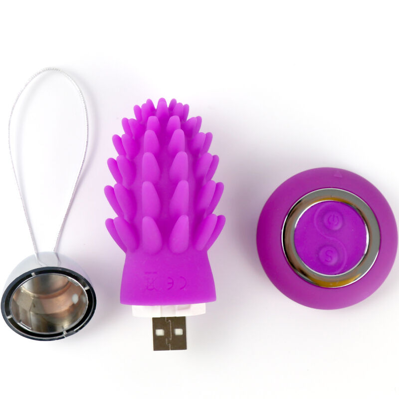 ARMONY - OCTOPUS CACTUS VIBRATING EGG PURPLE REMOTE
