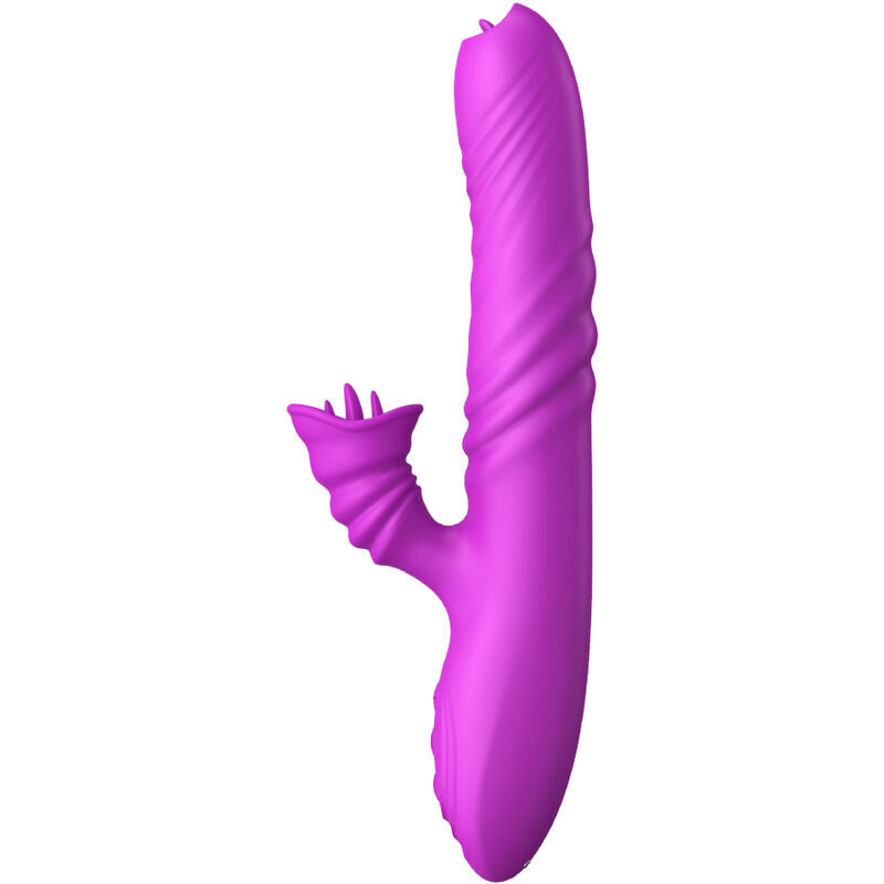 ARMONY - MULTIFUNCTION VIBRATOR ANGELIA DOUBLE TONGUE HEATING EFFECT PURPLE