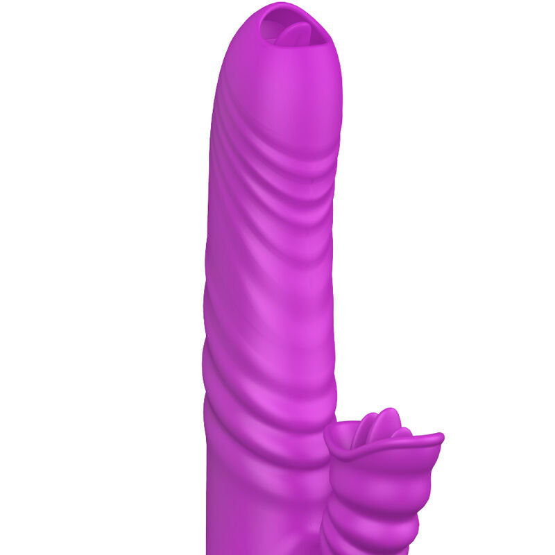 ARMONY - MULTIFUNCTION VIBRATOR ANGELIA DOUBLE TONGUE HEATING EFFECT PURPLE