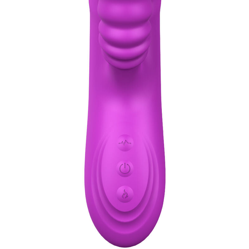 ARMONY - MULTIFUNCTION VIBRATOR ANGELIA DOUBLE TONGUE HEATING EFFECT PURPLE