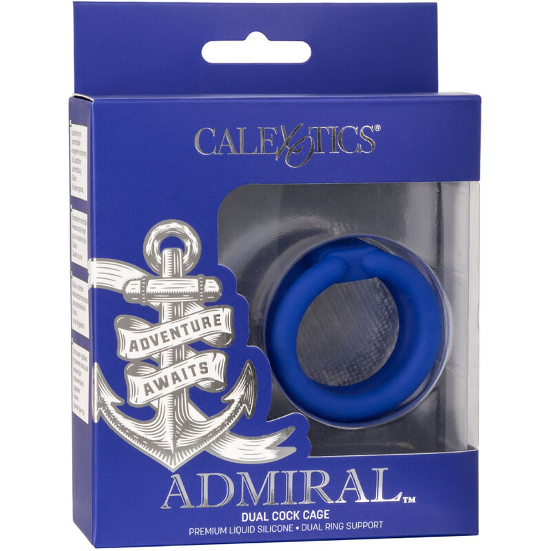 CALEXOTICS - ADMIRAL CAGE DOUBLE COCK BLUE