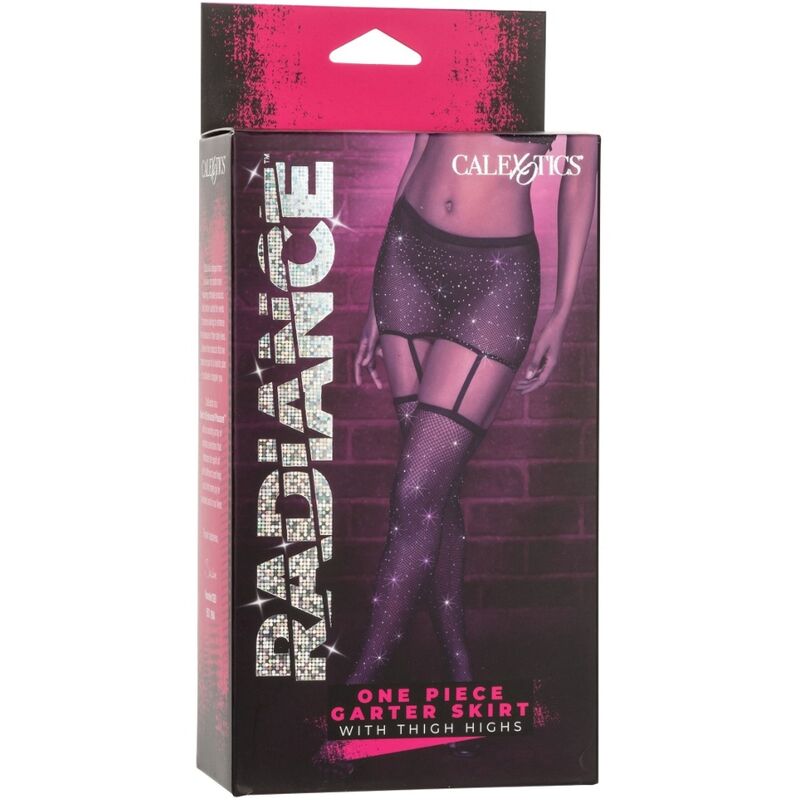 CALEXOTICS - RADIANCE THIGH HIGH GARTER SKIRT