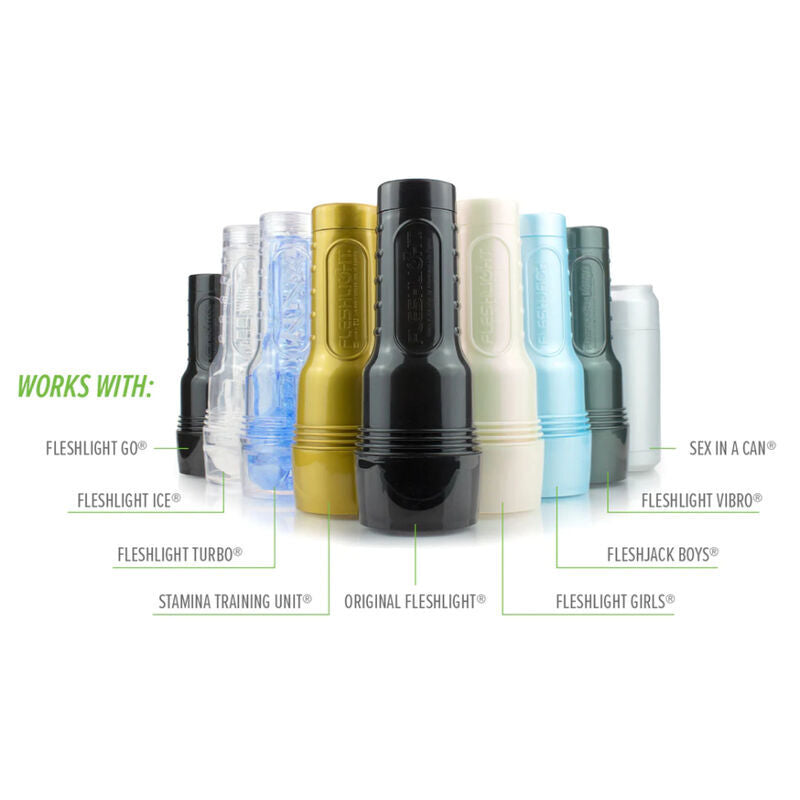 FLESHLIGHT - AUTUMN FALLS CREAM TEXTURE VAGINA + UNIVERSAL LAUNCHER + AQUA QUALITY LUBRICANT 50 ML
