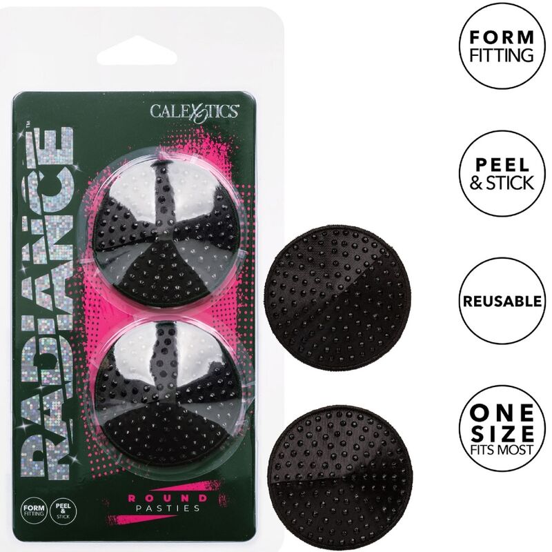 CALEXOTICS - RADIANCE ROUND NIPPLE COVERS