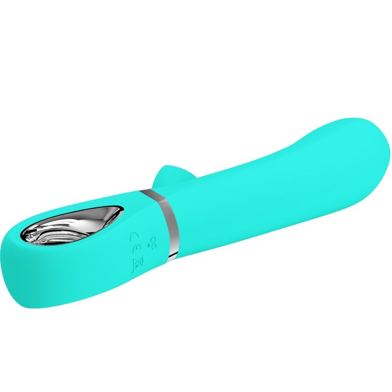 PRETTY LOVE - MULTIFUNCTION G-SPOT VIBRATOR THOMAS AQUA GREEN