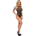 LIVCO CORSETTI FASHION - ORVINA BLACK BODYSUIT ONE SIZE