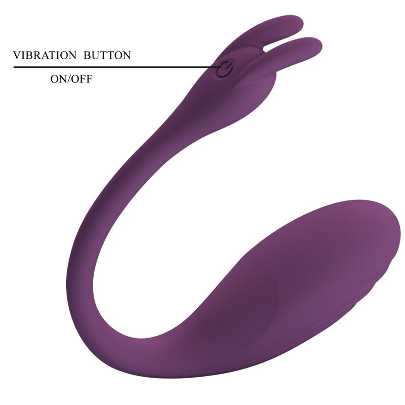 PRETTY LOVE - CATALINA REMOTE CONTROL VIBRATOR APP PURPLE