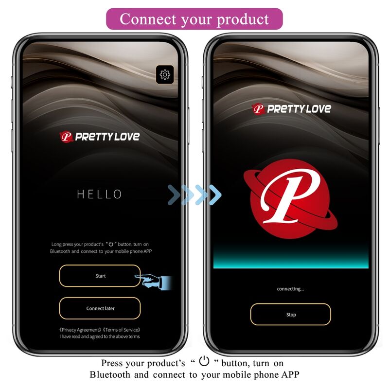 PRETTY LOVE - CATALINA REMOTE CONTROL VIBRATOR APP PURPLE