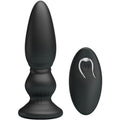 MR PLAY - POWERFUL REMOTE CONTROL BLACK ANAL PLUG VIBRATOR