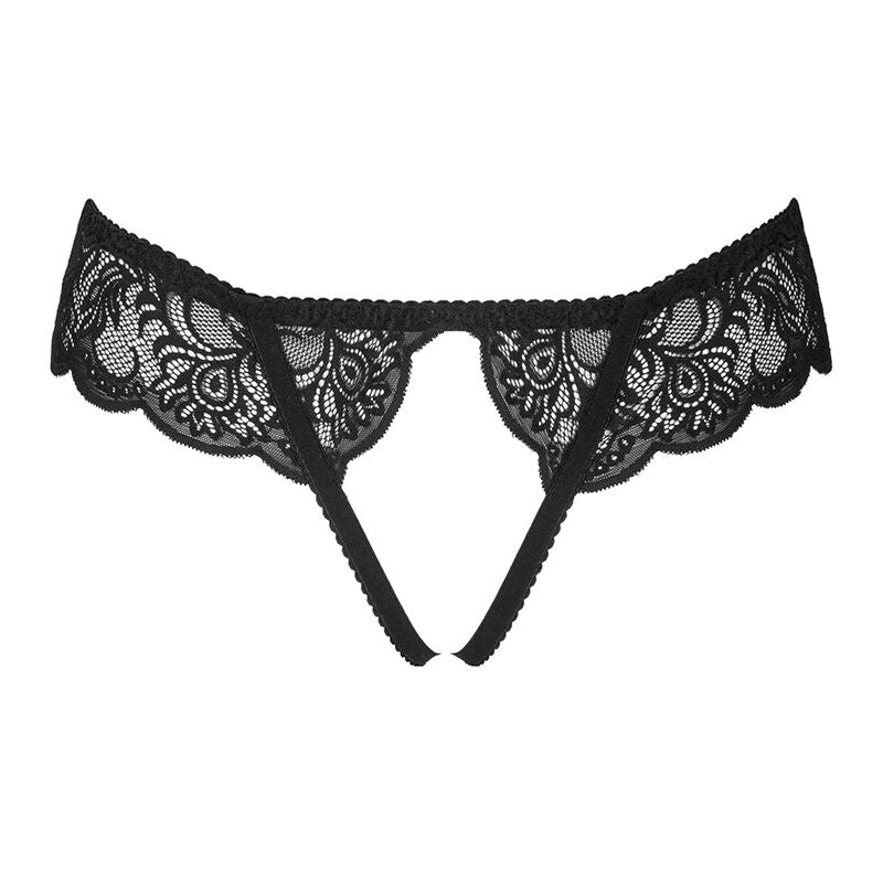LIVCO CORSETTI FASHION - LOVE STORY LC 90679 CROCHLESS PANTIES BLACK