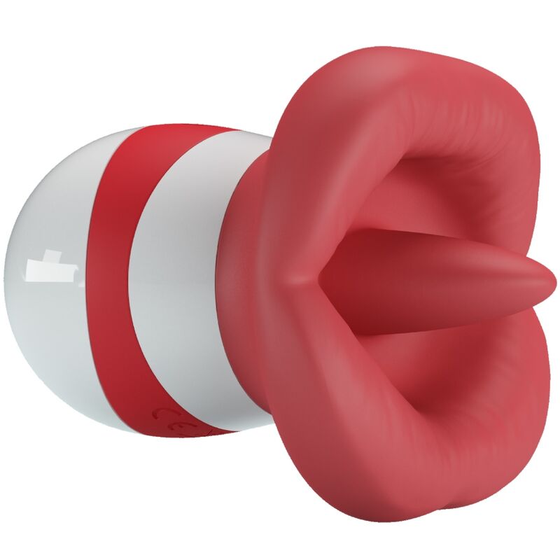PRETTY LOVE - MINA LIGHT RED TONGUE STIMULATOR