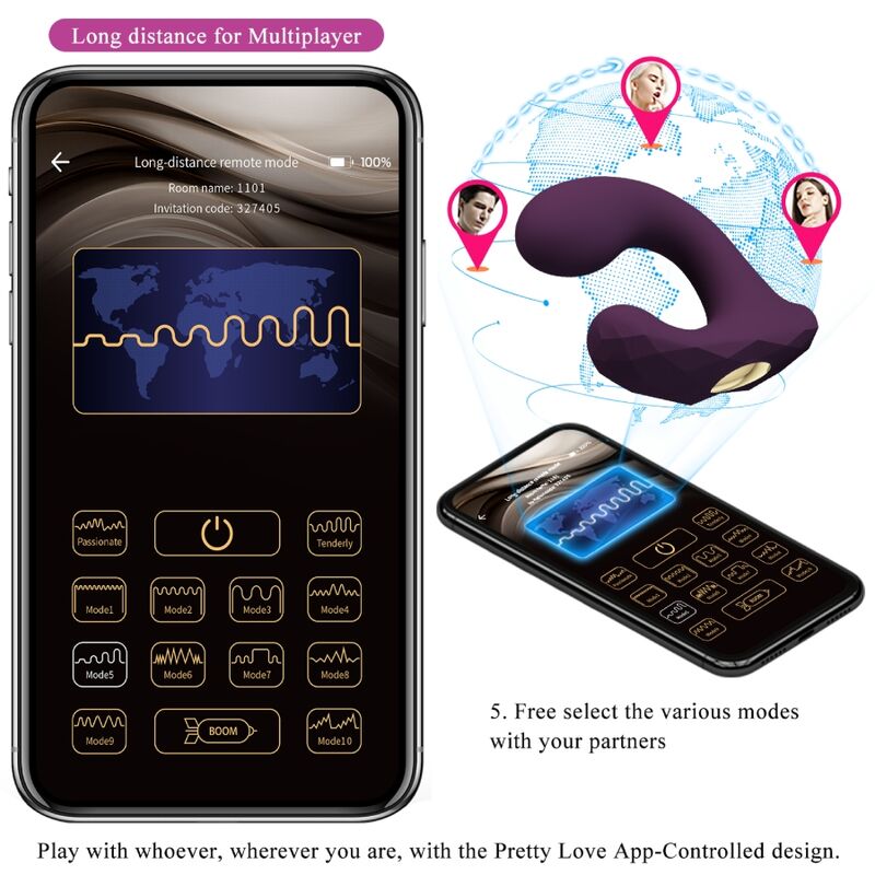 PRETTY LOVE - BILLY VIBRATION VIOLET FREE APP