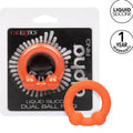 CALEXOTICS - ALPHA DOUBLE BEAD RING ORANGE