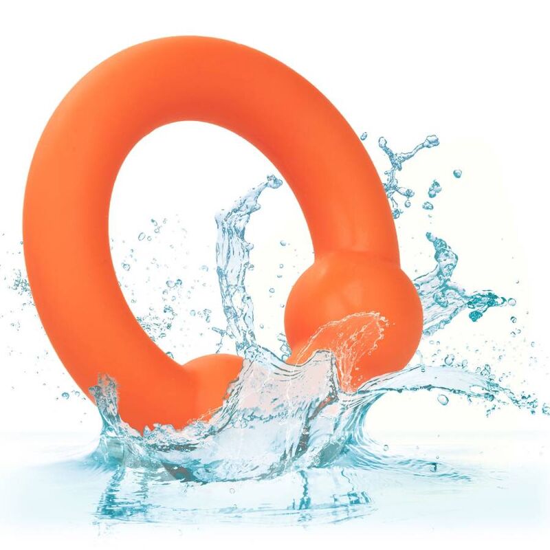 CALEXOTICS - ALPHA DOUBLE BEAD RING ORANGE