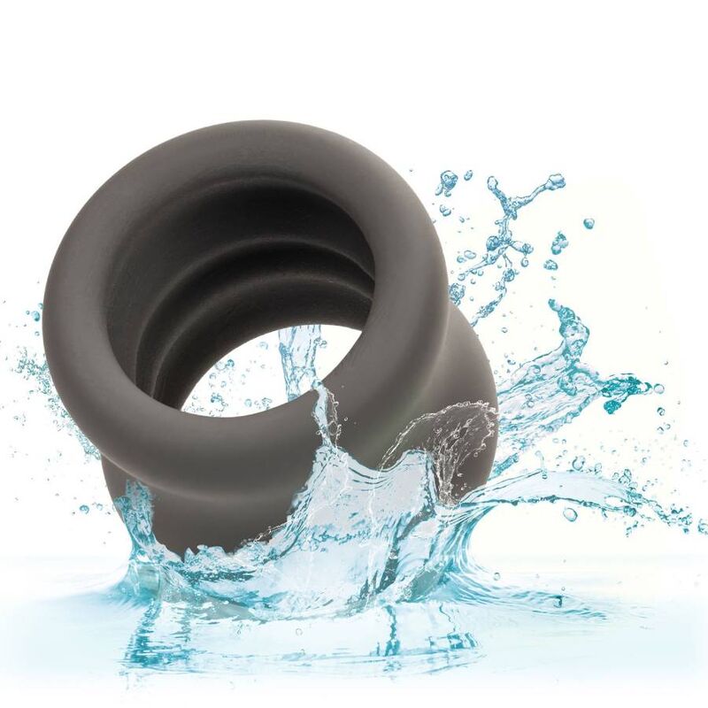 CALEXOTICS - ALPHA SCROTUM STRETCHER BLACK