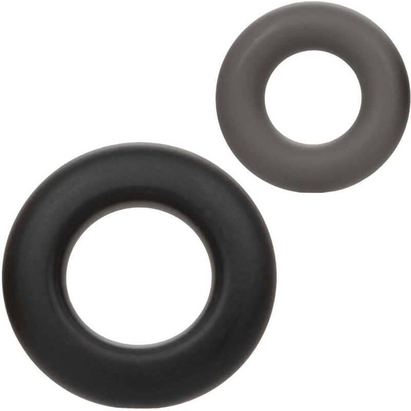CALEXOTICS - ALPHA PROLONG 2 GREY RINGS PACK