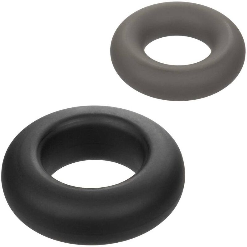 CALEXOTICS - ALPHA PROLONG 2 GREY RINGS PACK