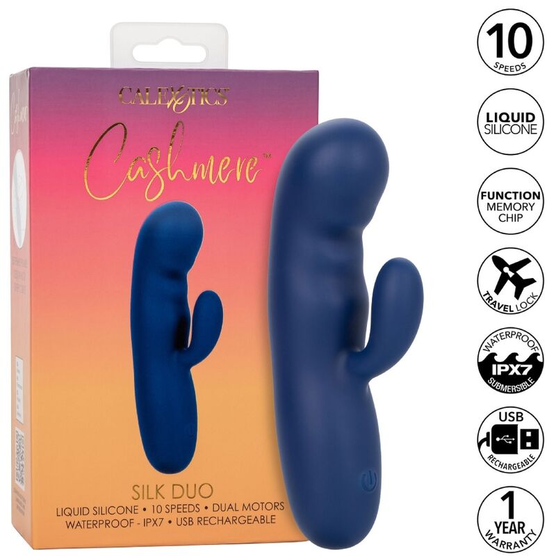 CALEXOTICS - CASHMERE DUO BLUE SILK