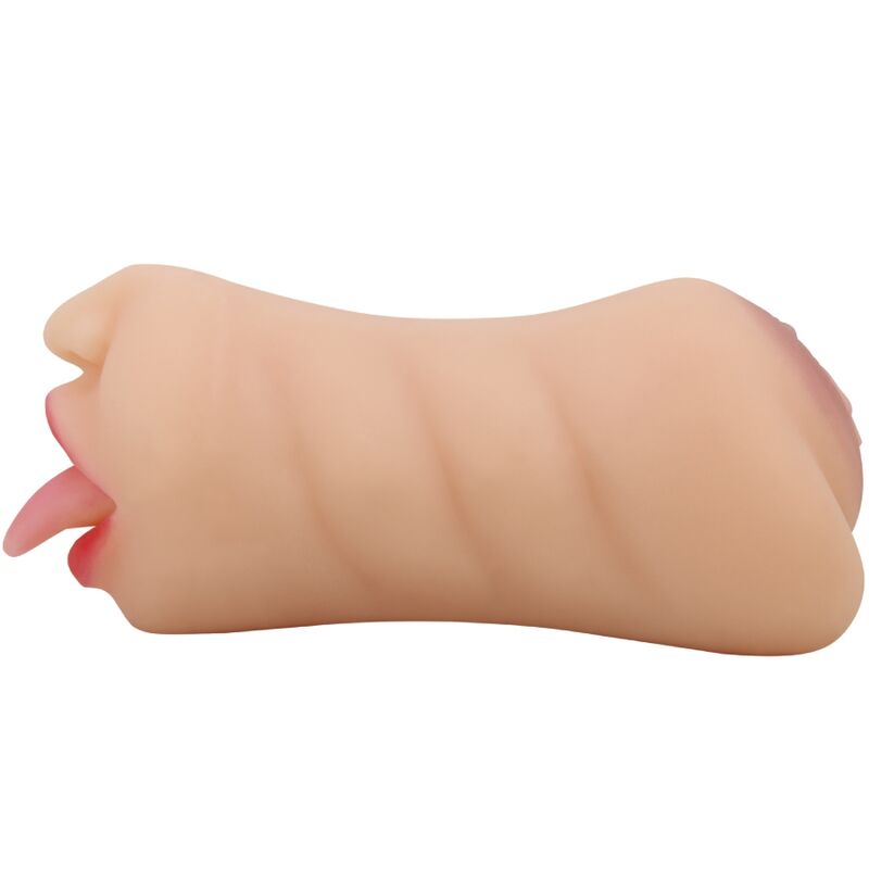 CRAZY BULL - SARAH VAGINA-SHAPED MASTURBATOR WITH DOUBLE ENTRY