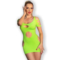 CHILIROSE - DRESS CR 4671 GREEN S/M