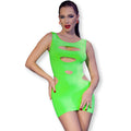 CHILIROSE - DRESS CR 4621 GREEN S/M