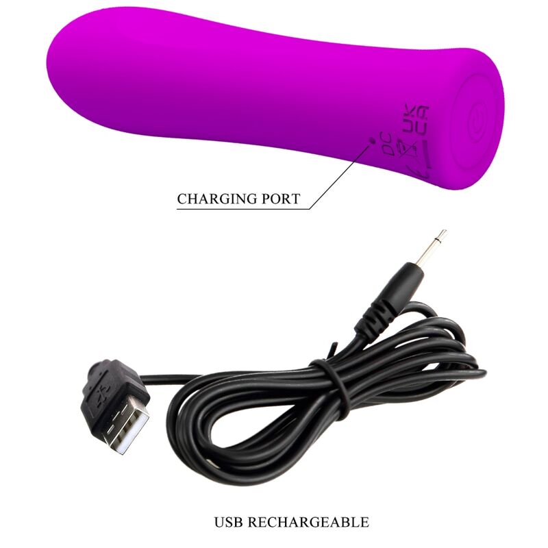 PRETTY LOVE - ALFREDA SUPER POWERFUL PURPLE VIBRATOR